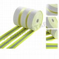 en471 fr reflective tape 100% cotton silver 2.5cm reflective tape 3