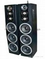 2.0 Audio Karaoke Player Home Theater Wooden DJ Sound Professional Active Stage  1