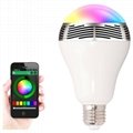 2015 best selling Color Changing Smart Led Bulb With Speaker