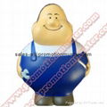 PO0031 stress fitness man 10.5x6.8x3.8cm 4