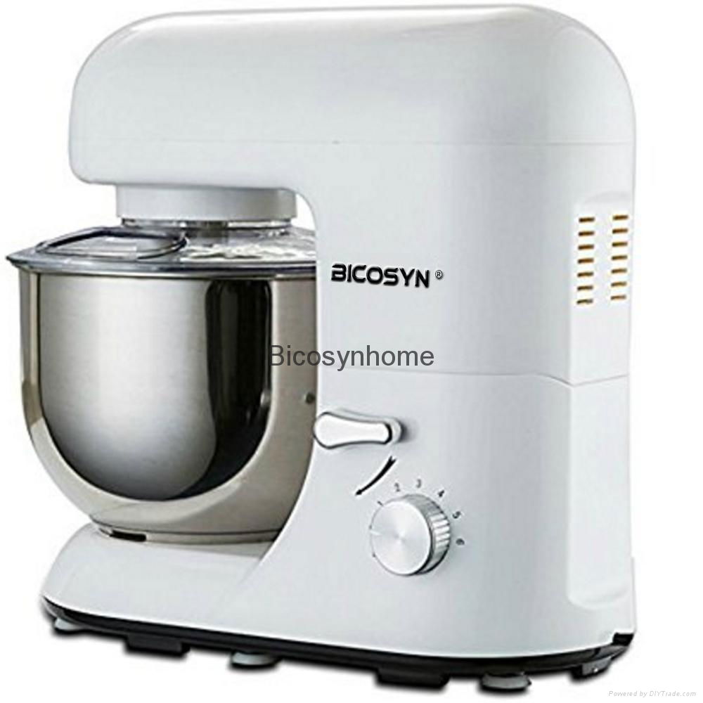 Bicosyn Stand Mixer 800W 5.5Qt 304SUS Bowl 6-Speed  4