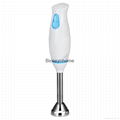 2-Speed 250W Hand Blender Plastic housing Stainless Steel Blade