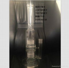 double matrix perc glass water pipes