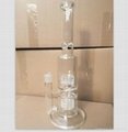 double matrix perc glass water pipes 2