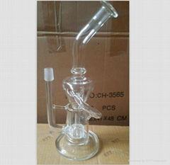 showerhead perc glass oil rig recycl