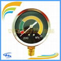 Y53 4BAR/60PSI Bottom Connection Pressure Gauge 2