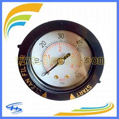 Y53 4BAR/60PSI Back Connection Pressure Gauge