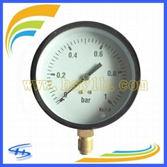 Y100 7BAR Pressure Gauge Bottom Connection