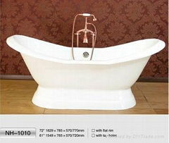 NH-1010 Freestanding Cast Iron Bathtub