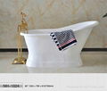 NH-1024 66" Pedestal Freestanding CAST IRON BATHTUB/Hot sale Cast Iron Bath Tub