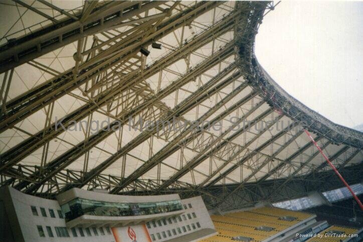Huaibei Stadium membrane structure roof canopy