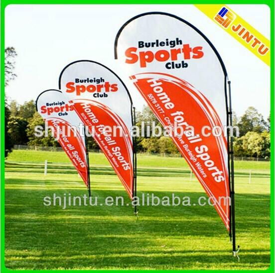 Customized Various Size Teardrop Sail Flag Banner 4