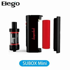 2015 best e cigarette Kanger subox mini kit with subtank mini tank and kbox mini