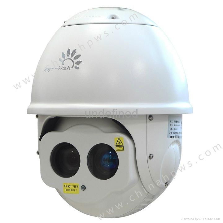 Analog high speed Laser Dome Camera 300m