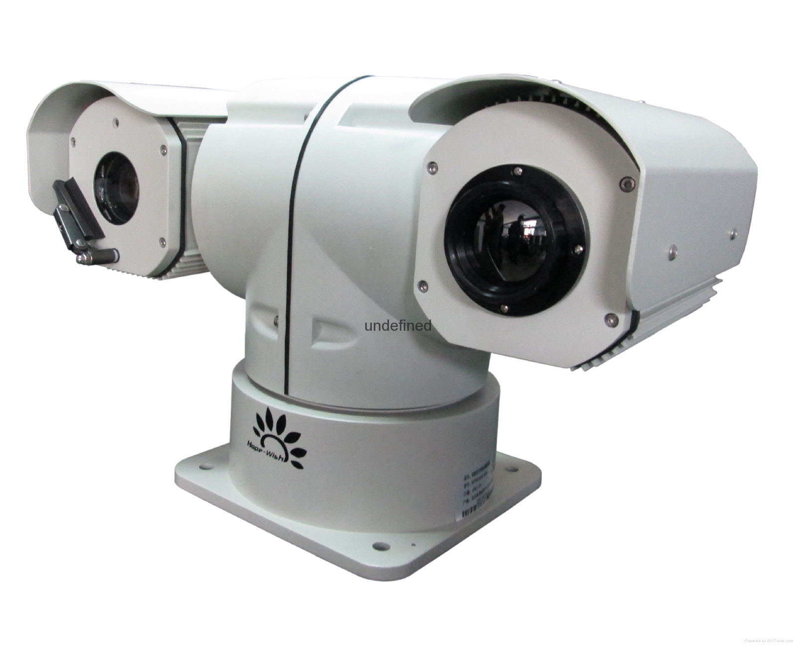 Multi-sensor infrared IP thermal sedurity Camera