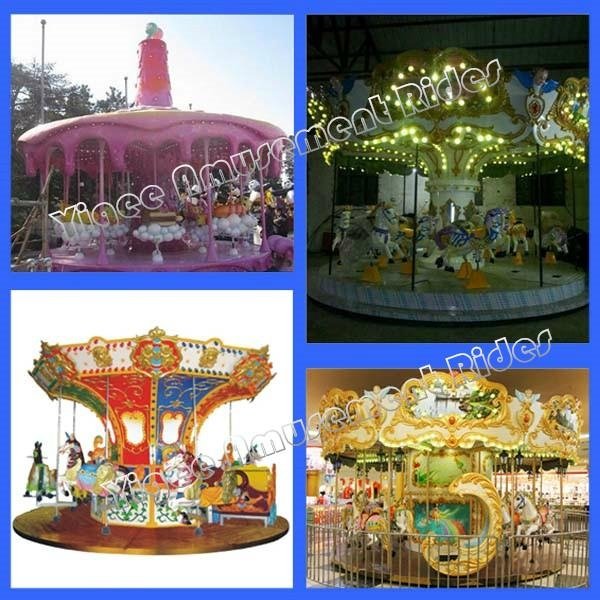 Amusement park rides 12 seats carousel 5
