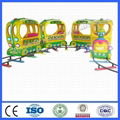 Amusement park rides electric track train B 1