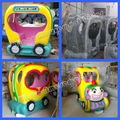 Amusement park rides electric track train B 4