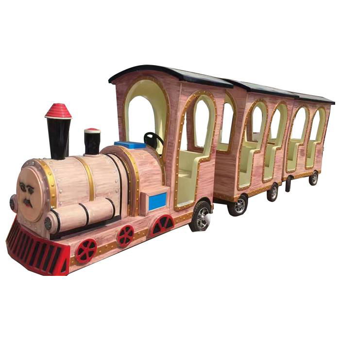 Electric trackless train ride for sale