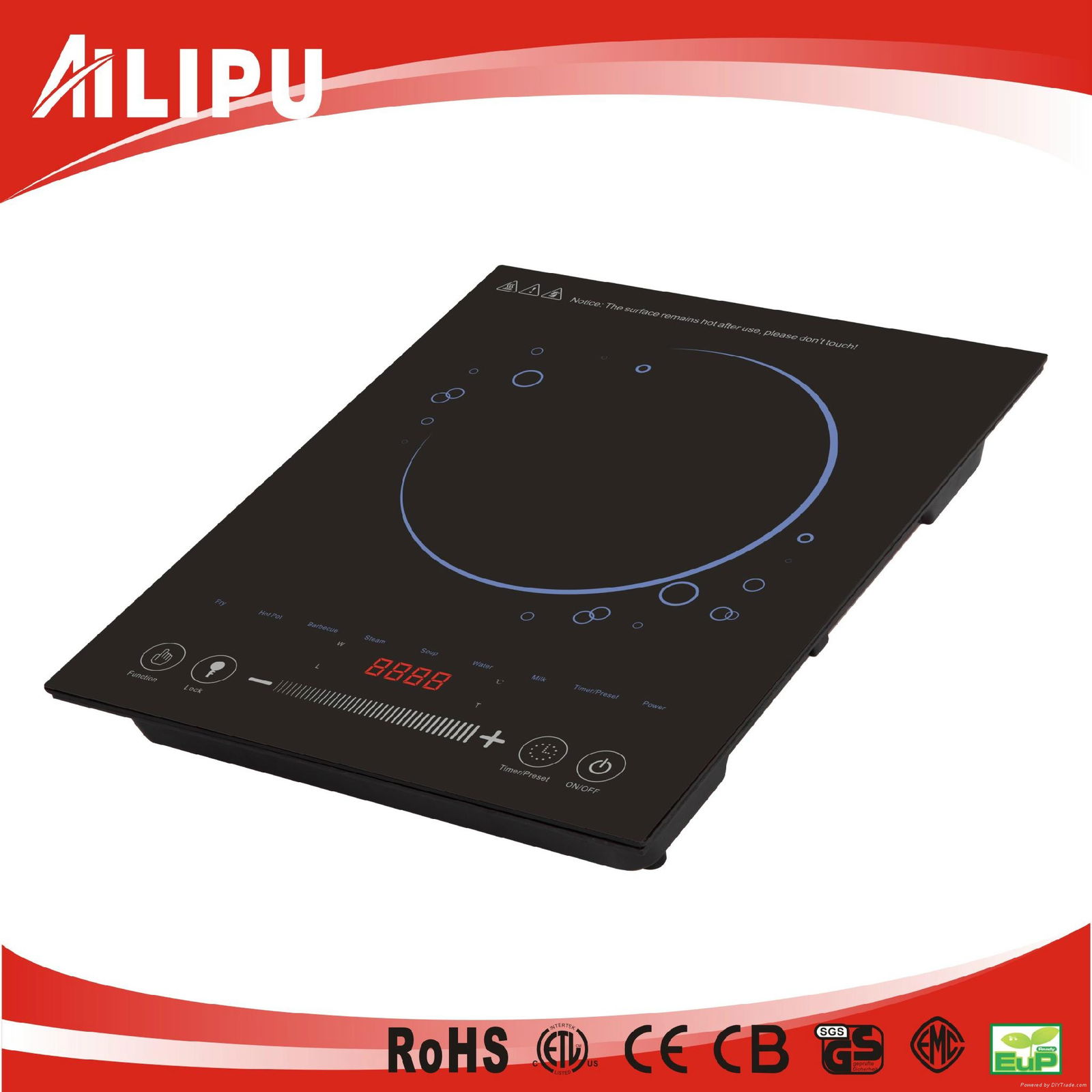 Ailipu Single Sensor Touch Induction Cooker 