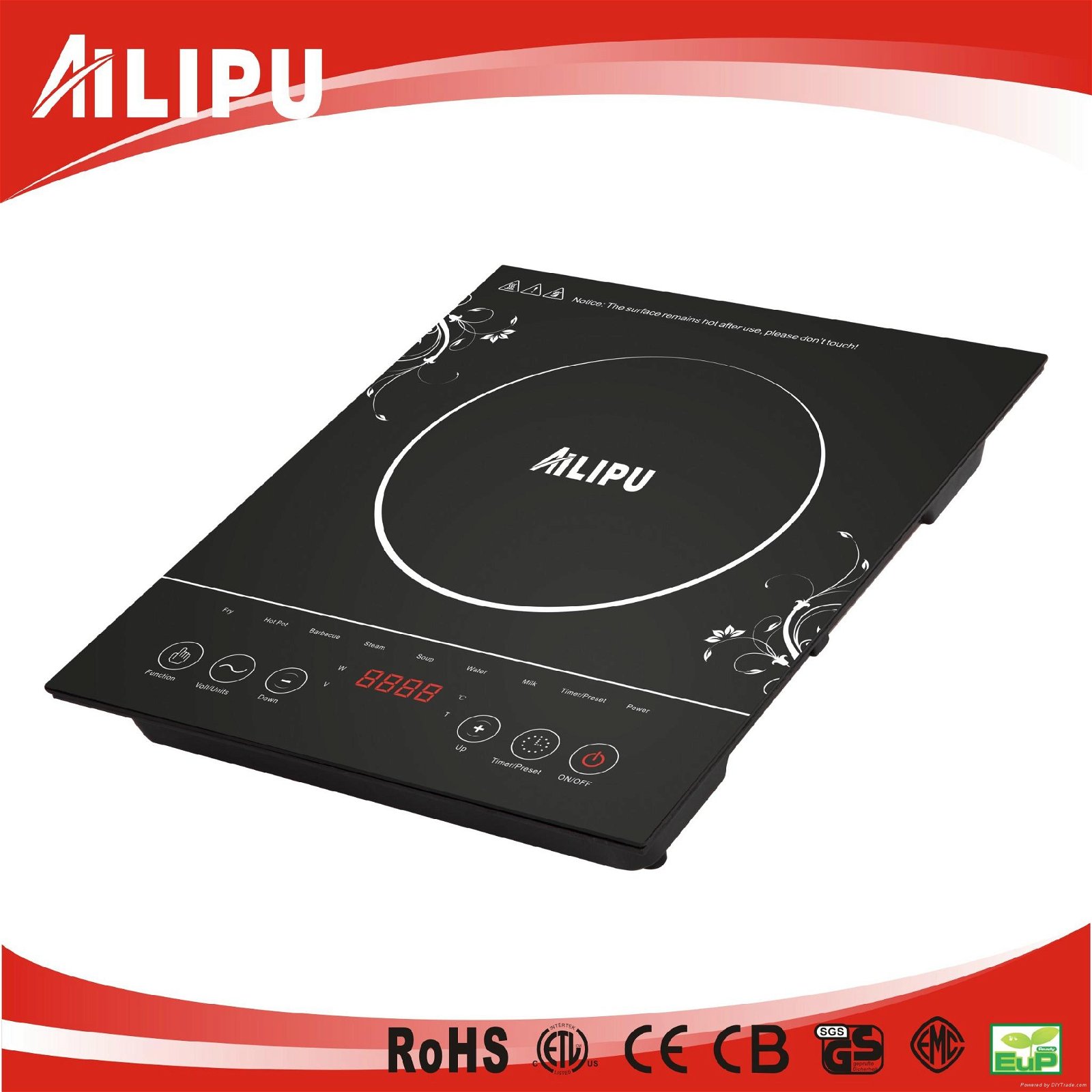 ETL Approval 1500w Induction Cooktop