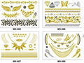 gold temporary tatto 3