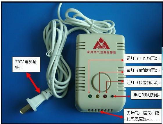 供应生活中常用防燃气泄漏报警器 3