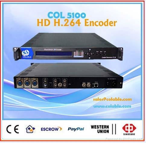 catv equipment h.264 encoder hd 4 in 1 iptv encoder