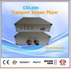 Digital tv stream transport stream player with USB2.0 interface 