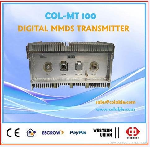 Wireless Digital TV Transmitter digital MMDS Transmitter COL-MT100 