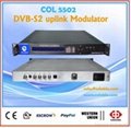 DVB-S2 uplink rf output modulator used