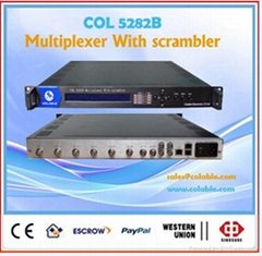 digital cable tv devices multiplexer and Scrambler COL5282B