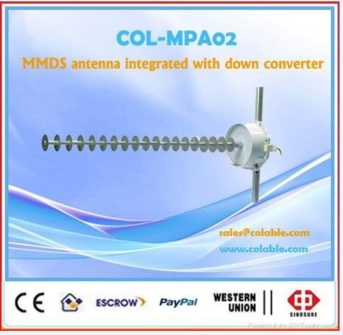 COL-MPA02 MMDS anteena integrated with down converter 