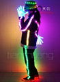 DMX512 Controlled LED Dance Jacket & Hat 4