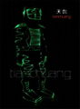 LED Light Fiber Optic Robot Costumes 3