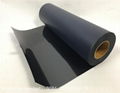 Korean black flock heat transfer film 50cm*27 yards for garment 1