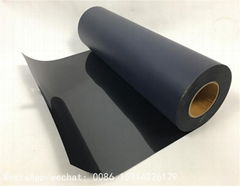 Korean black flock heat transfer film 50cm*27 yards for garment