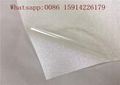 Sublimation White Glitter Vinyl Film For Clothes Water Soluble Abrasion Re