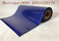 Royal Blue Glitter Heat Transfer Vinyl , Sticky Glitter Vinyl For Self Adhesive 