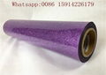 Lavenda Color Glitter Vinyl Transfer Paper Good Color Saturation For Mimaki 