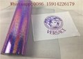 Violet Hologram Heat Transfer Vinyl , Holographic HTV For DIY Garment Print