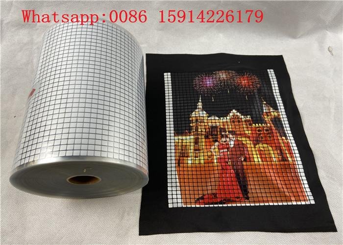 24cm*100m silver sublimation metallic Heat Transfer Vinyl application for tshirt