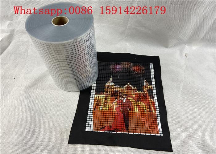 24cm*100m silver sublimation metallic Heat Transfer Vinyl application for tshirt 2