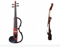 Silver Creek SC3EL Acoustic-Electric Violin Amber Brown 4/4 with Soft Case TRJ39
