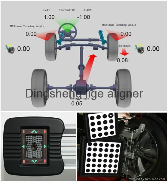 car tyre alignment lige China aligner 2