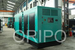 500KW Cummins diesel generator set with high quality alternator 