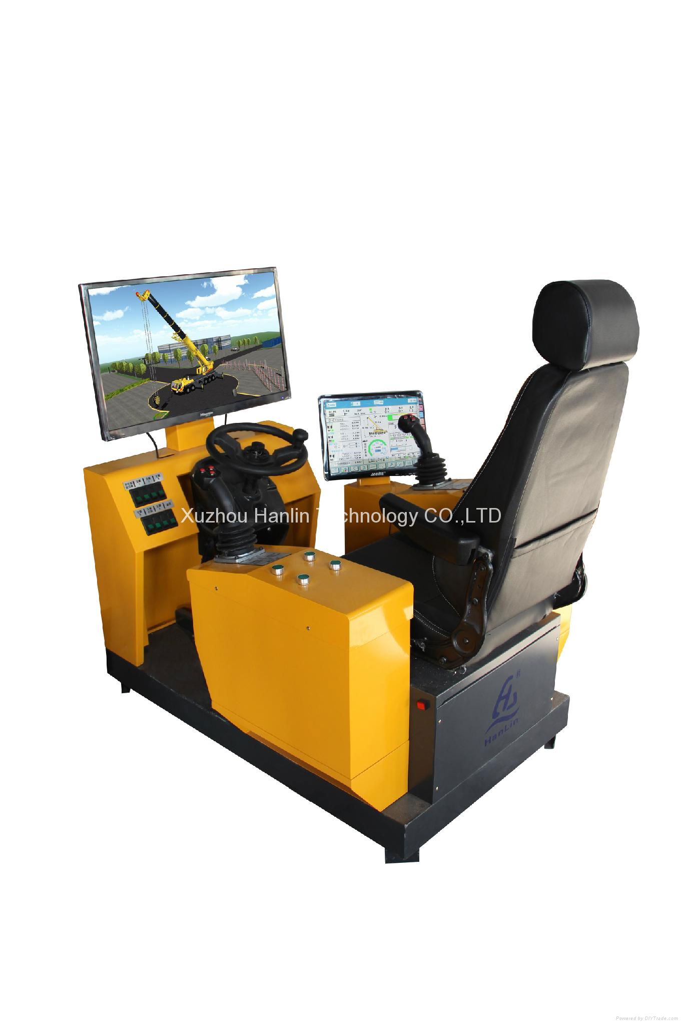 Hot Sell Mobile Crane Training Simulator Teaching System 2