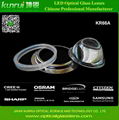 led optical glass lens for bay