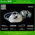 led optical glass lens for street light(KR107H) 1