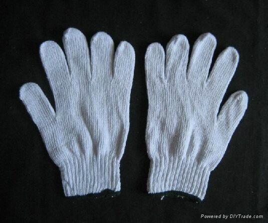 cheap knit gloves with cotton material 3